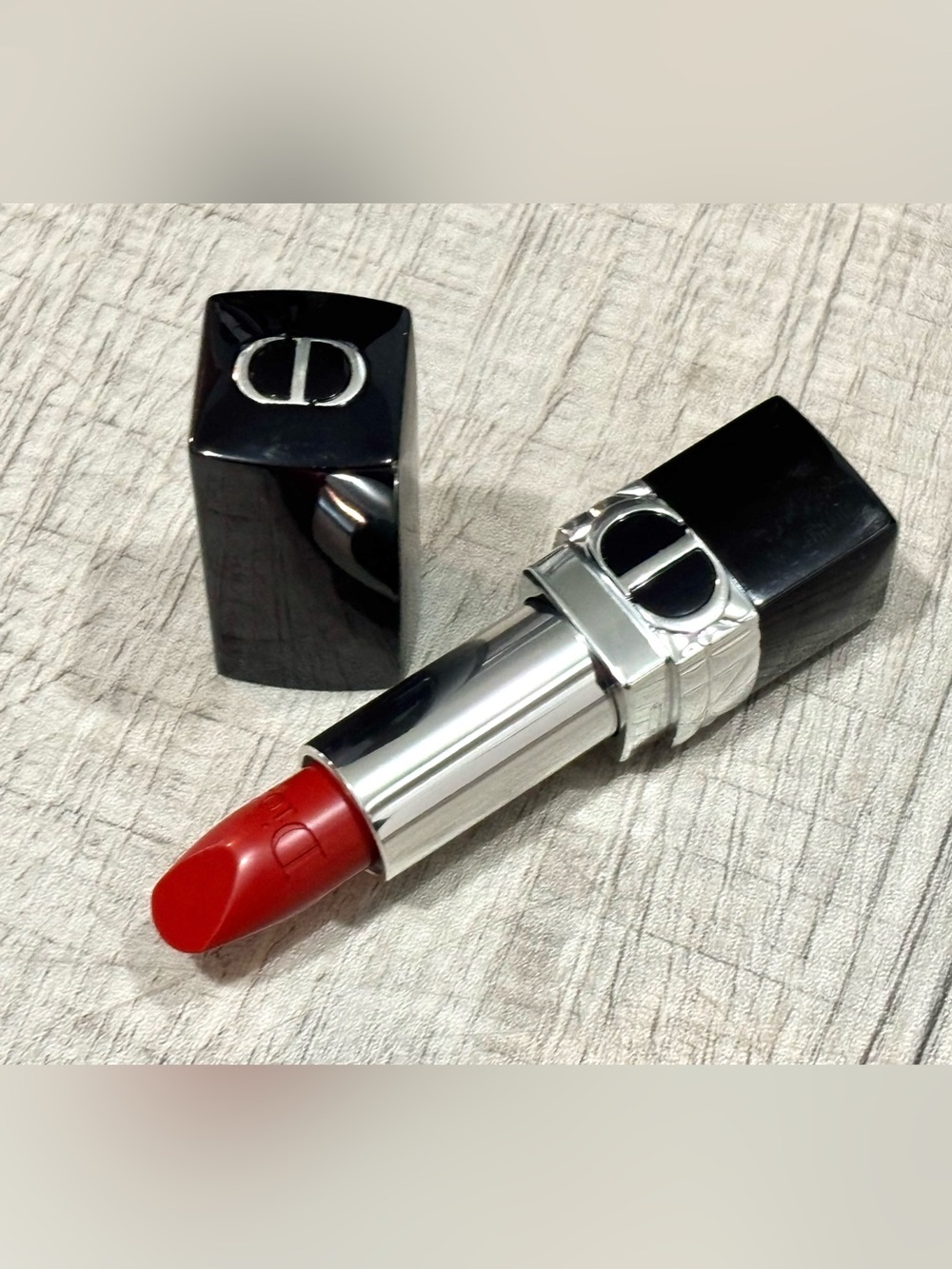 Dior Rouge lipstick #849 Rouge Cinema satin finish